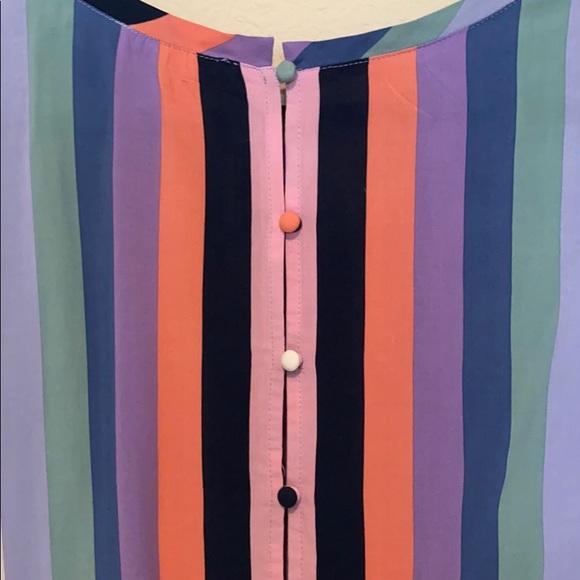 Abercrombie & Fitch Colorblock Top - Picture 3 of 4